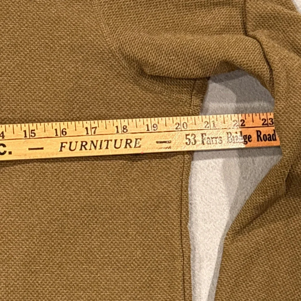 The‎ North Face Sweater Men Medium Brown Waffle Knit 1/4 Zip Pullover Hiking